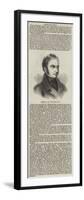 Portrait of Rowland Hill-null-Framed Giclee Print