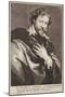 Portrait of Rubens, Icones Principum Virorum, 1630-45-Paulus Pontius-Mounted Giclee Print