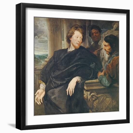 Portrait of Rubens-Sir Anthony Van Dyck-Framed Giclee Print