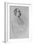 Portrait of Rudyard Kipling, 1898,-William Strang-Framed Giclee Print