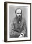 Portrait of Russian Author Feodor M. Dostoyevsky, 1821-1881-null-Framed Photographic Print