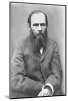 Portrait of Russian Author Feodor M. Dostoyevsky, 1821-1881-null-Mounted Photographic Print