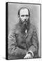 Portrait of Russian Author Feodor M. Dostoyevsky, 1821-1881-null-Framed Stretched Canvas