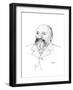 Portrait of Russian Composer Mily Balakirev, 1907-Leon Bakst-Framed Giclee Print