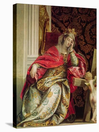 Portrait of Saint Helena-Paolo Veronese-Stretched Canvas