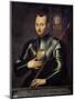 Portrait of Saint Ignatius of Loyola-null-Mounted Giclee Print