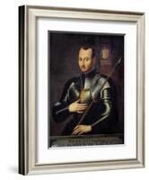 Portrait of Saint Ignatius of Loyola-null-Framed Giclee Print