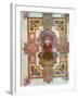 Portrait of Saint John from the Book of Kells, C800-null-Framed Giclee Print