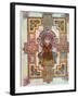 Portrait of Saint John from the Book of Kells, C800-null-Framed Giclee Print