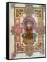 Portrait of Saint John from the Book of Kells, C800-null-Framed Stretched Canvas