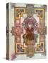 Portrait of Saint John from the Book of Kells, C800-null-Stretched Canvas