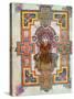 Portrait of Saint John from the Book of Kells, C800-null-Stretched Canvas