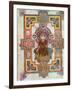 Portrait of Saint John from the Book of Kells, C800-null-Framed Giclee Print