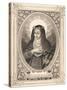 Portrait of Saint Rose of Lima Holding a Cross-null-Stretched Canvas