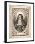 Portrait of Saint Rose of Lima Holding a Cross-null-Framed Giclee Print