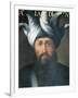 Portrait of Saladin, Salah Al-Din Yusuf-null-Framed Premium Giclee Print