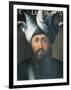 Portrait of Saladin, Salah Al-Din Yusuf-null-Framed Premium Giclee Print