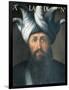 Portrait of Saladin, Salah Al-Din Yusuf-null-Framed Giclee Print