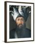 Portrait of Saladin, Salah Al-Din Yusuf-null-Framed Giclee Print