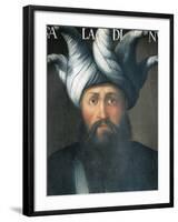 Portrait of Saladin, Salah Al-Din Yusuf-null-Framed Giclee Print