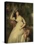 Portrait of Sally Siddons (1775-180)-Thomas Lawrence-Stretched Canvas