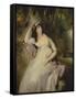 Portrait of Sally Siddons-Thomas Lawrence-Framed Stretched Canvas