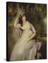 Portrait of Sally Siddons-Thomas Lawrence-Stretched Canvas