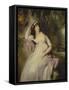 Portrait of Sally Siddons-Thomas Lawrence-Framed Stretched Canvas