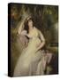 Portrait of Sally Siddons-Thomas Lawrence-Stretched Canvas