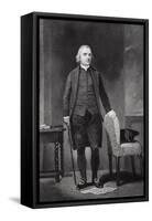 Portrait of Samuel Adams (1722-1803)-Alonzo Chappel-Framed Stretched Canvas