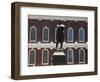 Portrait of Samuel Adams, Faneuil Hall, Boston, Massachusetts, USA-Amanda Hall-Framed Photographic Print