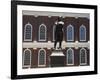 Portrait of Samuel Adams, Faneuil Hall, Boston, Massachusetts, USA-Amanda Hall-Framed Photographic Print