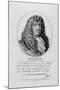 Portrait of Samuel Butler (1612-80) with an Sample of His Handwriting-Gerard Soest-Mounted Giclee Print