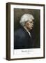 Portrait of Samuel Clemens, with His Mark Twain Autograph-null-Framed Giclee Print