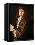 Portrait of Samuel Pepys-John Hayls-Framed Stretched Canvas