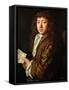 Portrait of Samuel Pepys-John Hayls-Framed Stretched Canvas