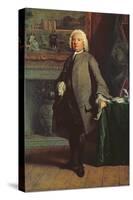Portrait of Samuel Richardson-Joseph Highmore-Stretched Canvas