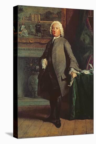 Portrait of Samuel Richardson-Joseph Highmore-Stretched Canvas