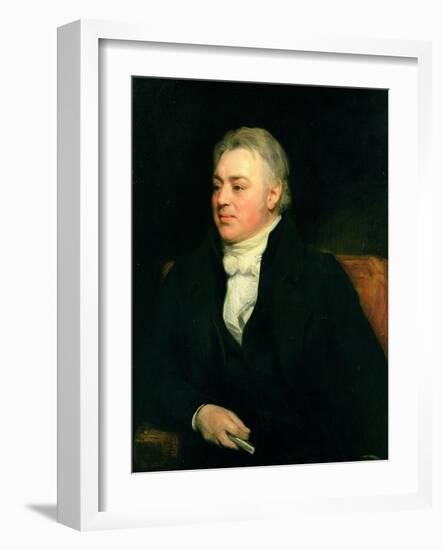 Portrait of Samuel Taylor Coleridge (1772-1834), 1818-21-Thomas Phillips-Framed Giclee Print