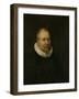 Portrait of Samuel Van Lansbergen, Remonstrant Minister in Rotterdam-Bartholomeus Van Der Helst-Framed Art Print