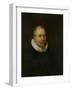 Portrait of Samuel Van Lansbergen, Remonstrant Minister in Rotterdam-Bartholomeus Van Der Helst-Framed Art Print