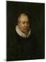 Portrait of Samuel Van Lansbergen, Remonstrant Minister in Rotterdam-Bartholomeus Van Der Helst-Mounted Art Print