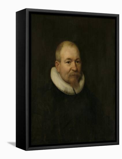 Portrait of Samuel Van Lansbergen, Remonstrant Minister in Rotterdam-Bartholomeus Van Der Helst-Framed Stretched Canvas