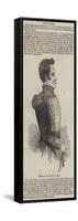 Portrait of Santa Anna-null-Framed Stretched Canvas