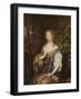 Portrait of Sara Nuyts, Wife of Lambert Witsen-Caspar Netscher-Framed Giclee Print