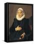 Portrait of Sarah Andriesdochter Hessix, 1626-Frans Hals-Framed Stretched Canvas