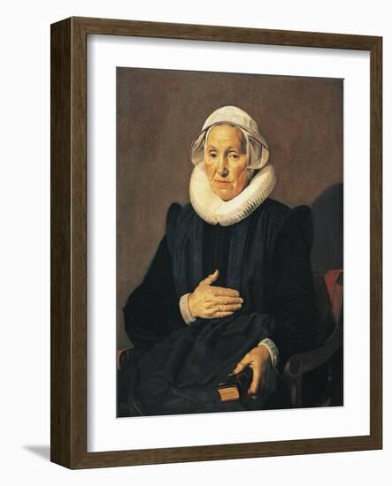 Portrait of Sarah Andriesdochter Hessix, 1626-Frans Hals-Framed Giclee Print