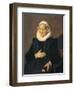 Portrait of Sarah Andriesdochter Hessix, 1626-Frans Hals-Framed Giclee Print