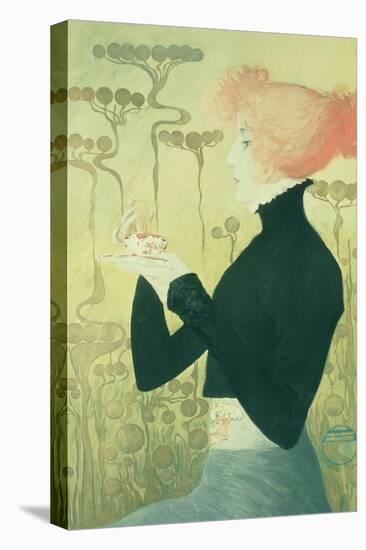 Portrait of Sarah Bernhardt-Manuel Orazi-Stretched Canvas
