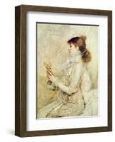 Portrait of Sarah Bernhardt-Jules Bastien-Lepage-Framed Giclee Print